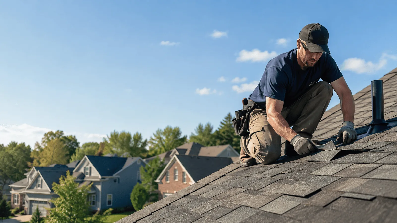 Roof Leak Repair in New Albany, OH near me